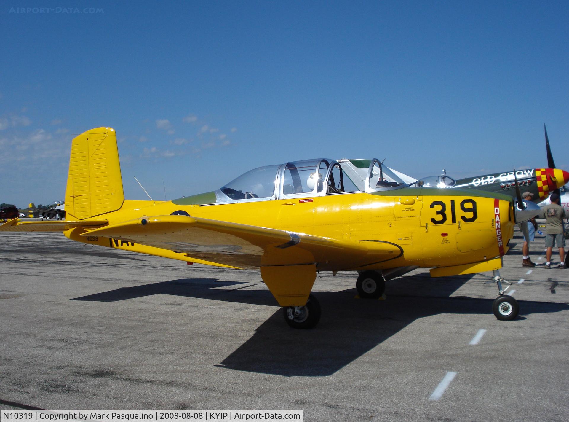 N10319, 1957 Beech D-45 Mentor C/N BG-318, Beech T-34B