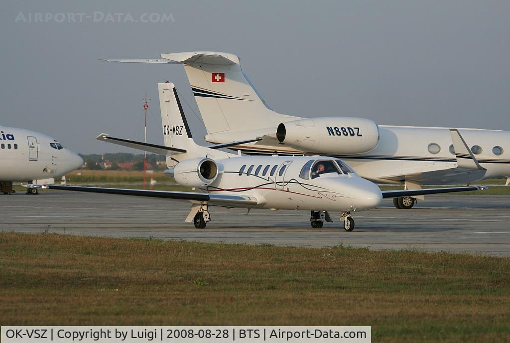 OK-VSZ, 2002 Cessna 550 Citation Bravo C/N 550-1040, PRIVAT