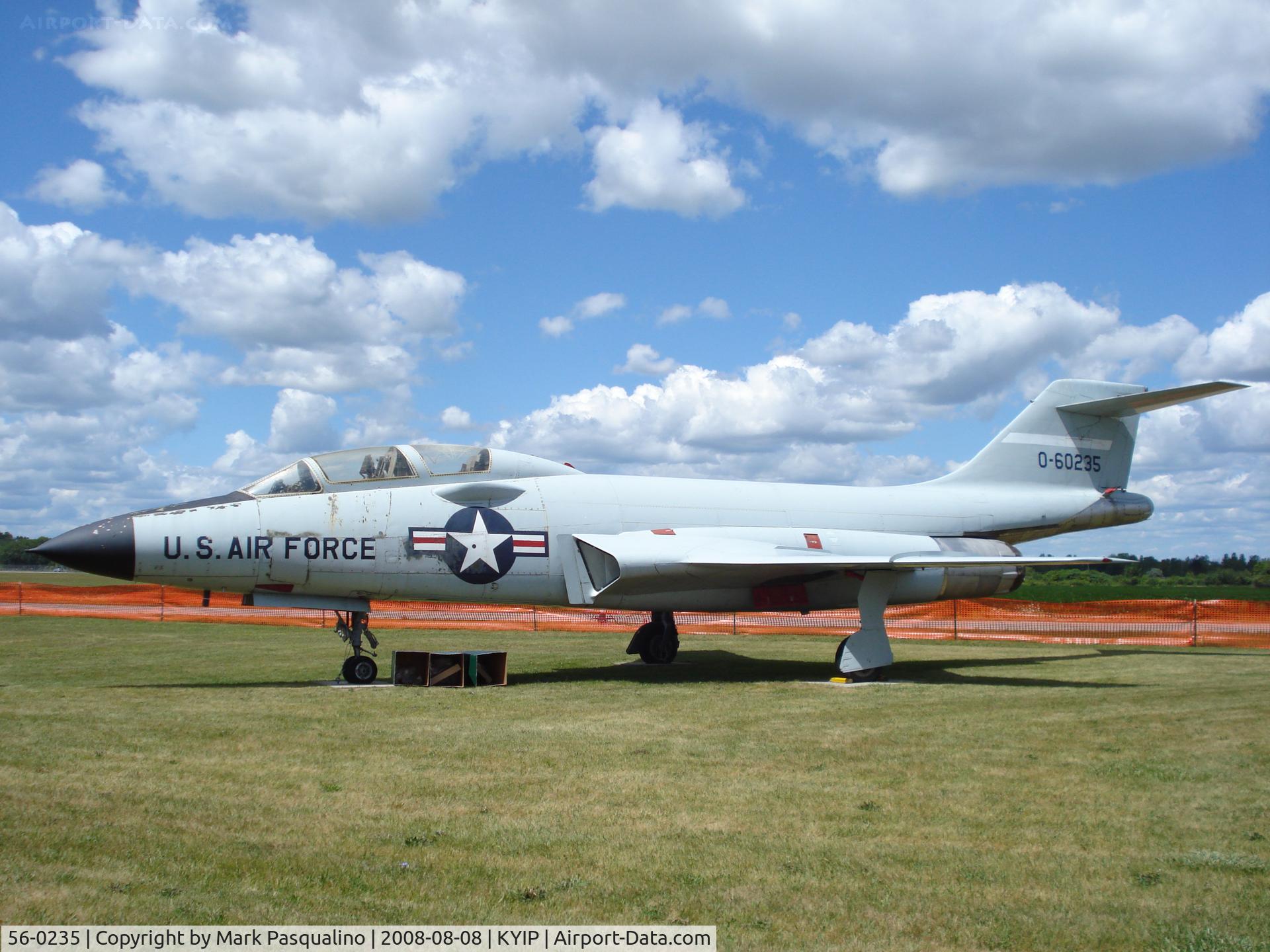 56-0235, 1956 McDonnell F-101B Voodoo C/N 128, Mc Donnell F-101B