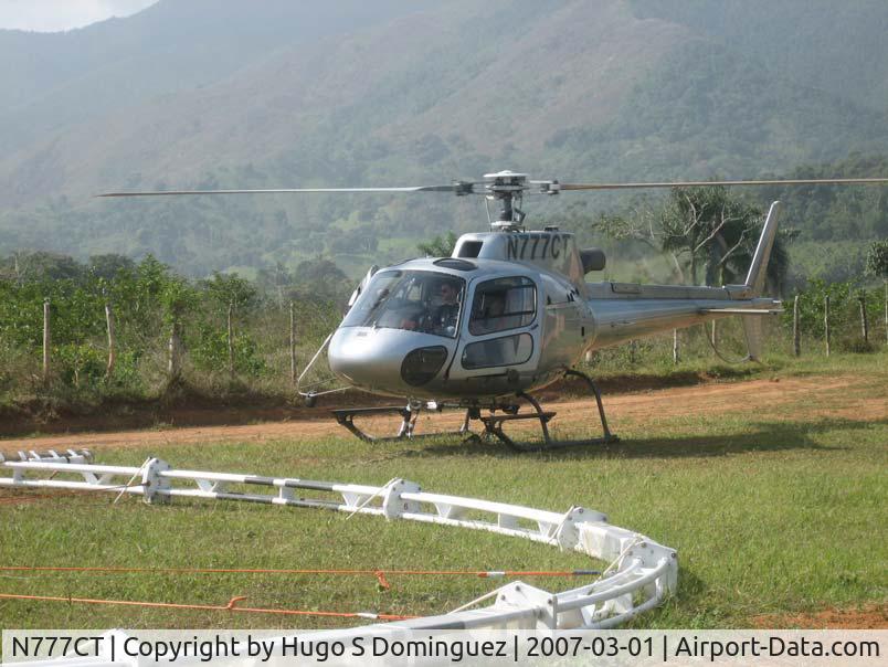 N777CT, 2001 Eurocopter AS-350B-3 Ecureuil Ecureuil C/N 3395, Airborne geophysical survey in Dominican Republic