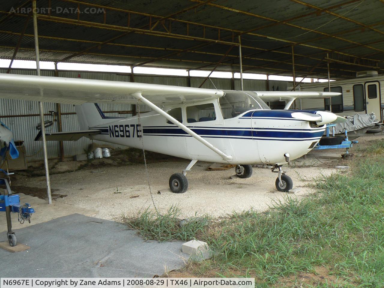 N6967E, 1959 Cessna 175A Skylark C/N 56467, At Blackwood Airpark