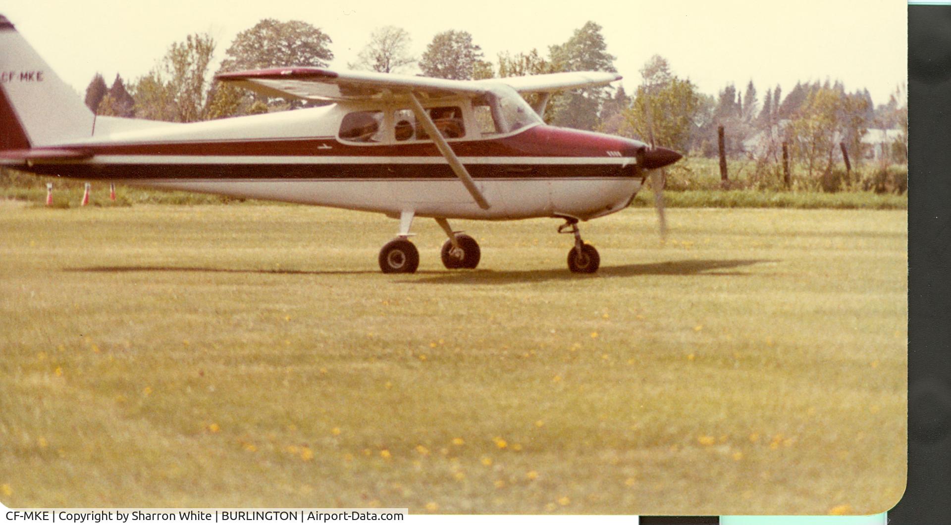 CF-MKE, 1960 Cessna 172A C/N 47393, Burlington Air Park