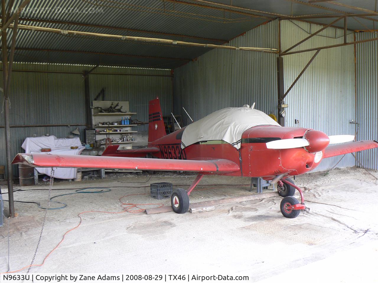 N9633U, 1977 Grumman American AA-1C Lynx C/N AA1C0078, At Blackwood Airpark