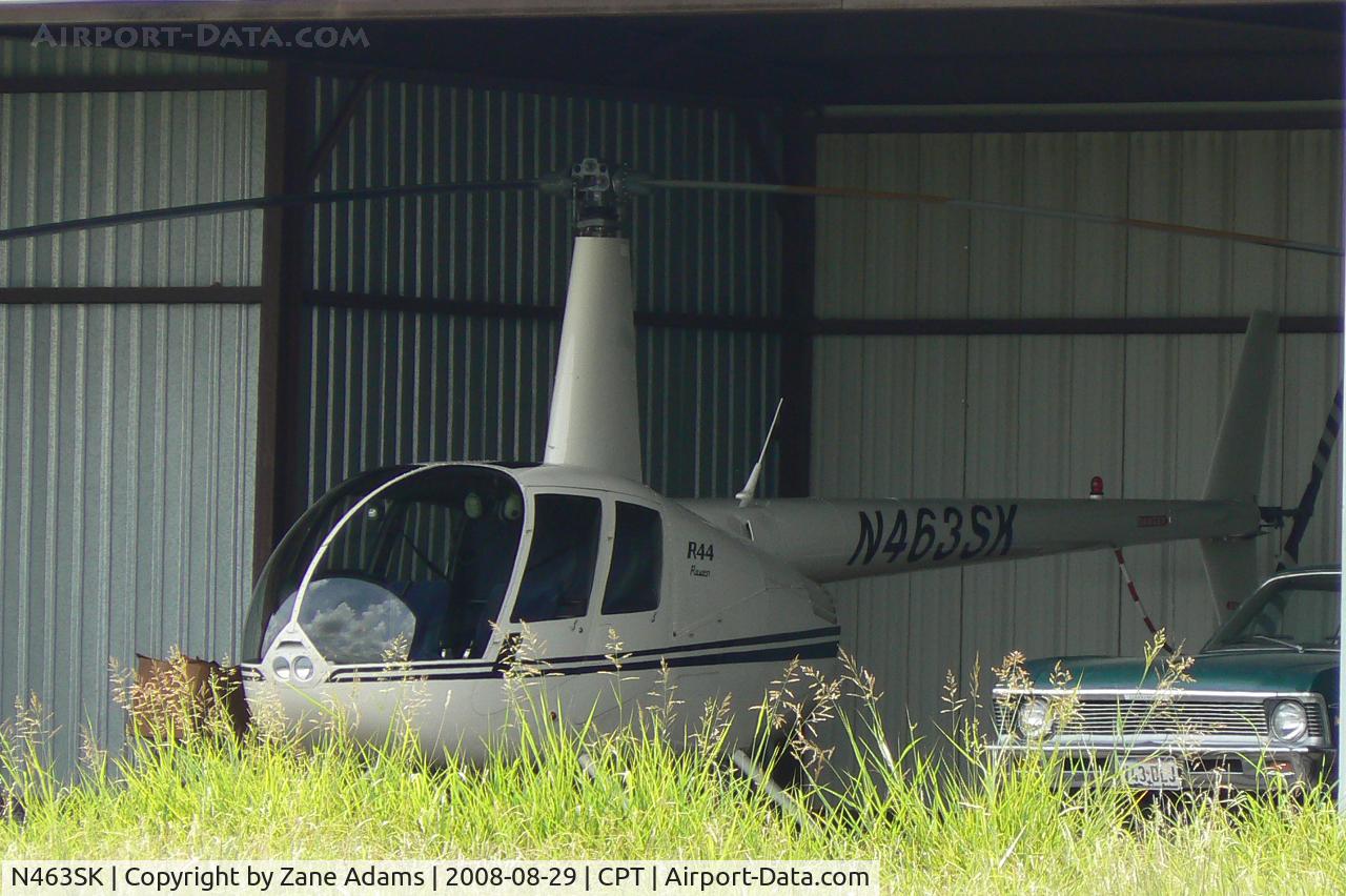 N463SK, 2000 Robinson R44 C/N 0911, At Cleburne Municipal