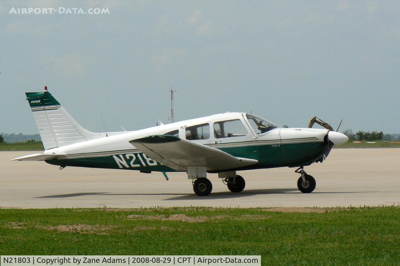 N21803, 1978 Piper PA-28-181 C/N 28-7990060, At Cleburne Municipal