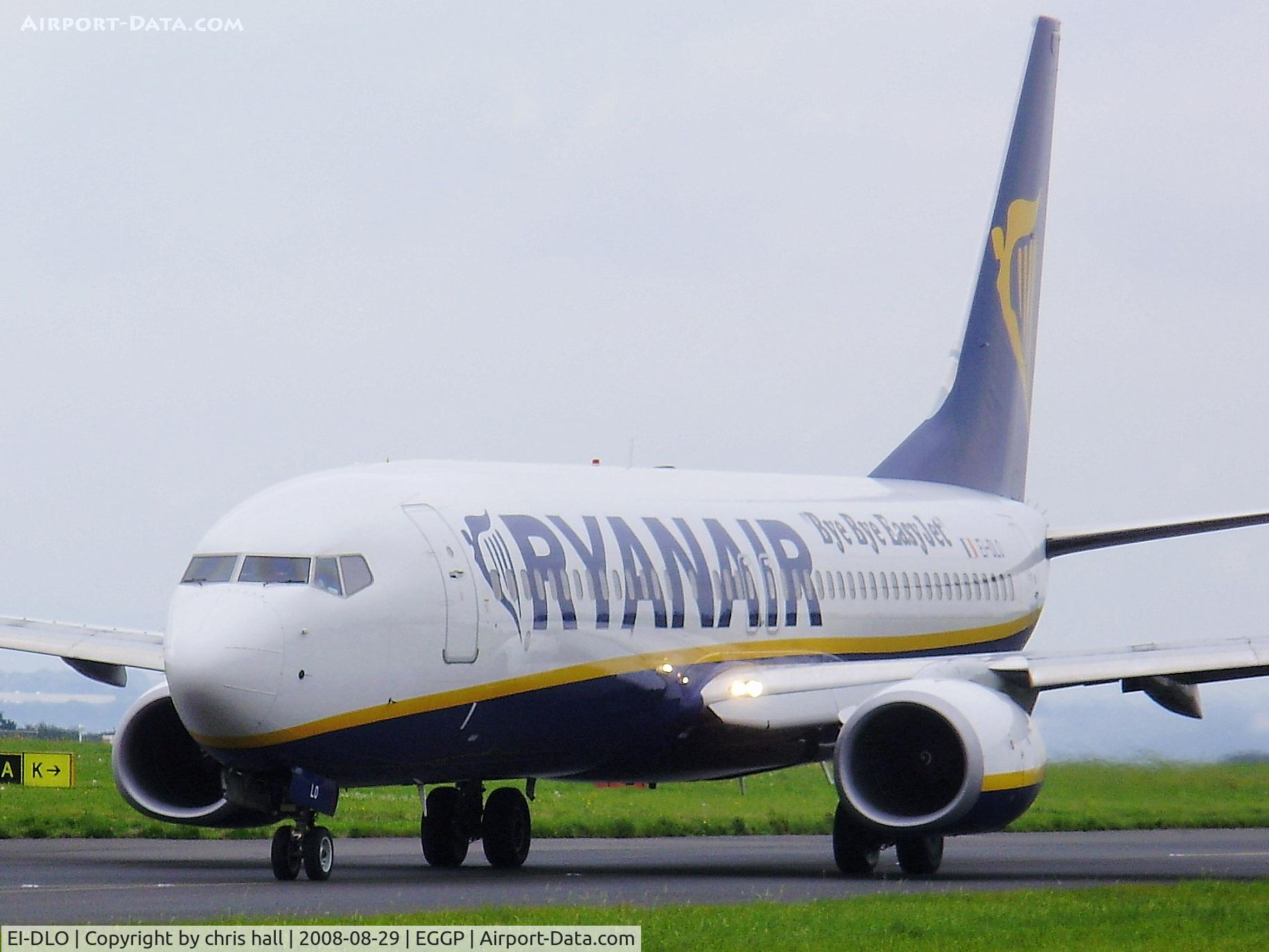 EI-DLO, 2006 Boeing 737-8AS C/N 34178, Ryanair