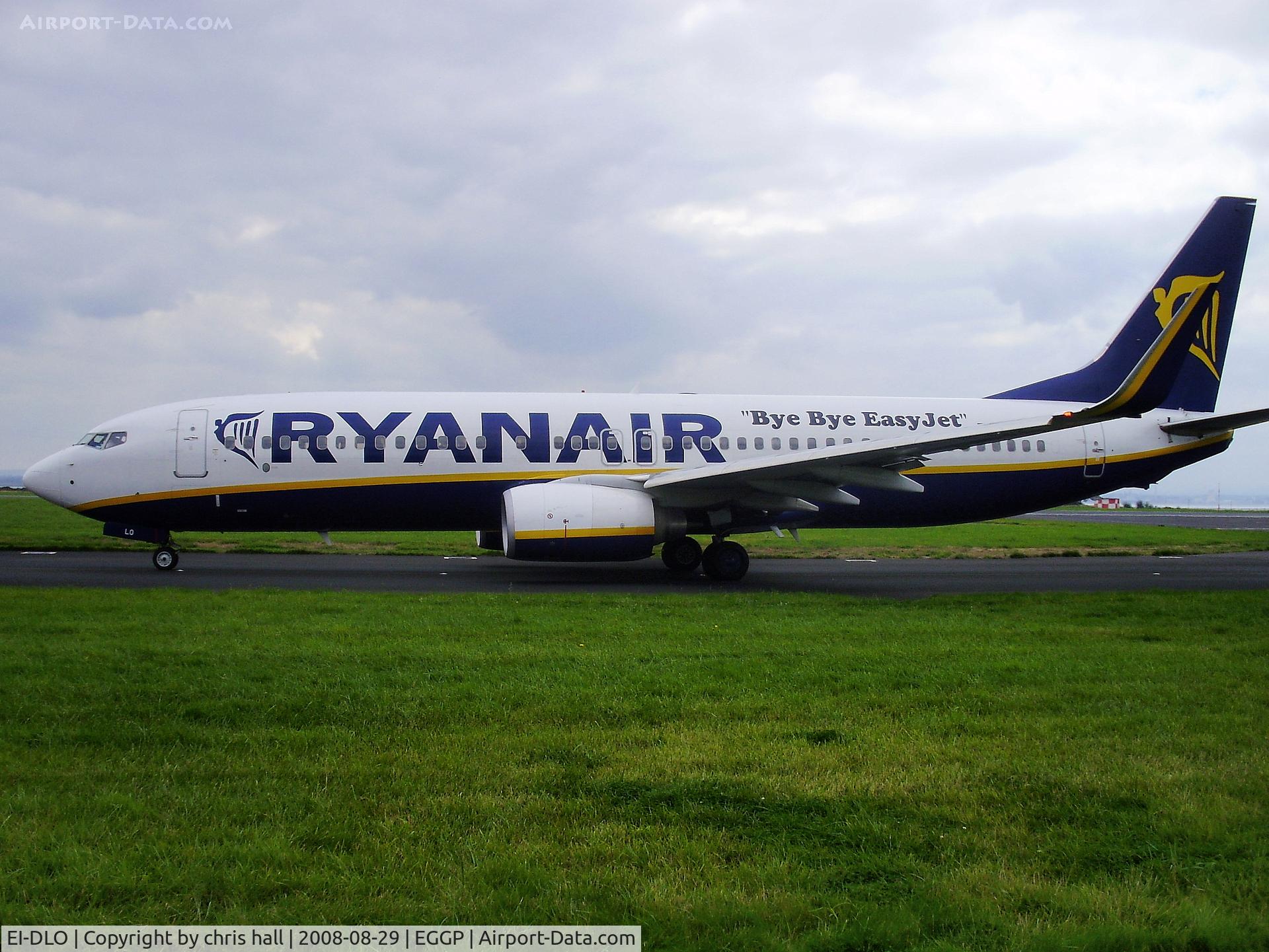 EI-DLO, 2006 Boeing 737-8AS C/N 34178, Ryanair