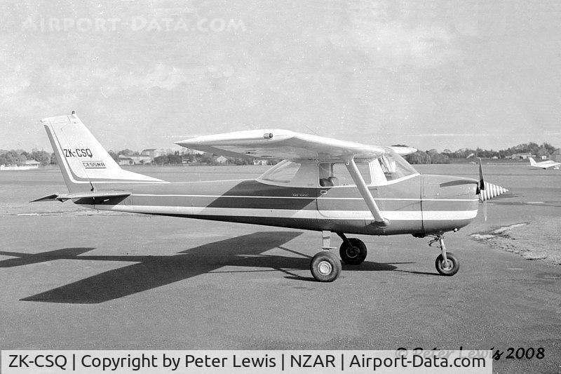 ZK-CSQ, Cessna 150H C/N 15068325, Rex Flying School Ltd., Ardmore - 1972
