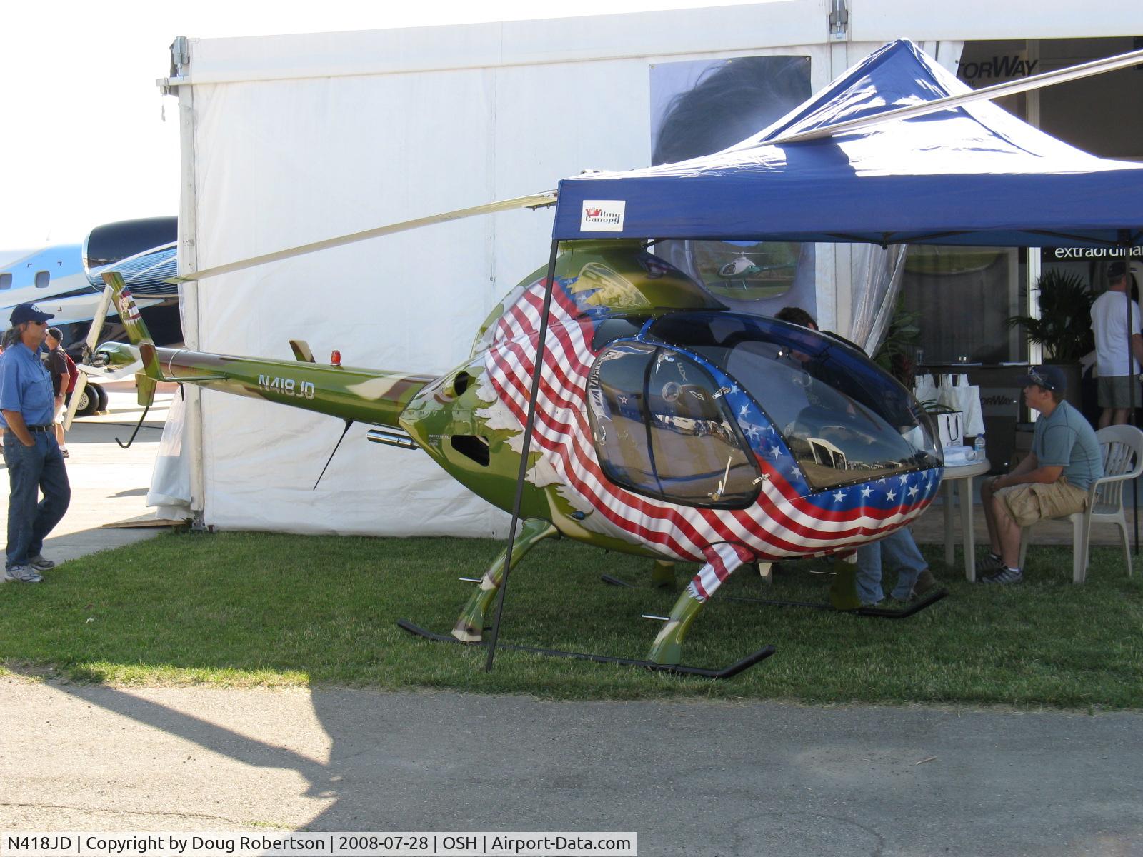 N418JD, Rotorway Exec C/N DUNHAM 1, 1987 Dunham ROTORWAY EXEC, Rotorway AW152 152 Hp