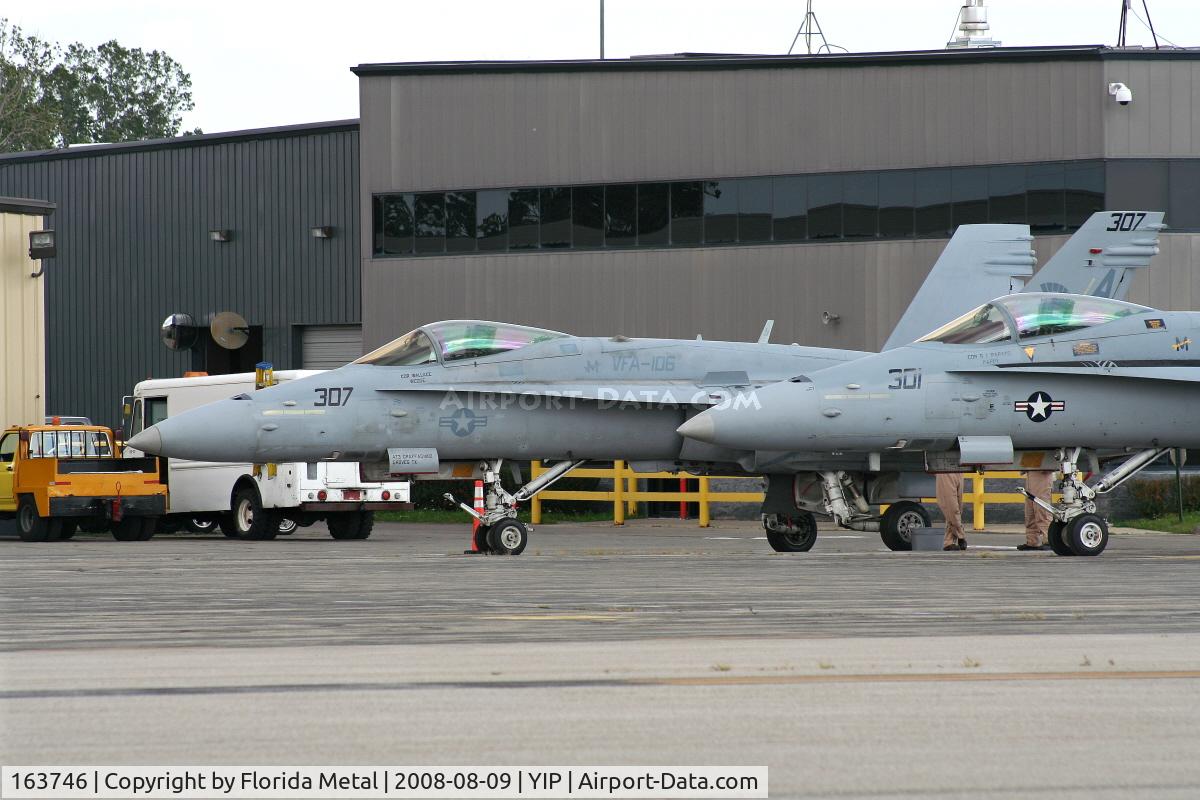 163746, 1989 McDonnell Douglas F/A-18C Hornet C/N 0819/C105, F/A-18C Hornet