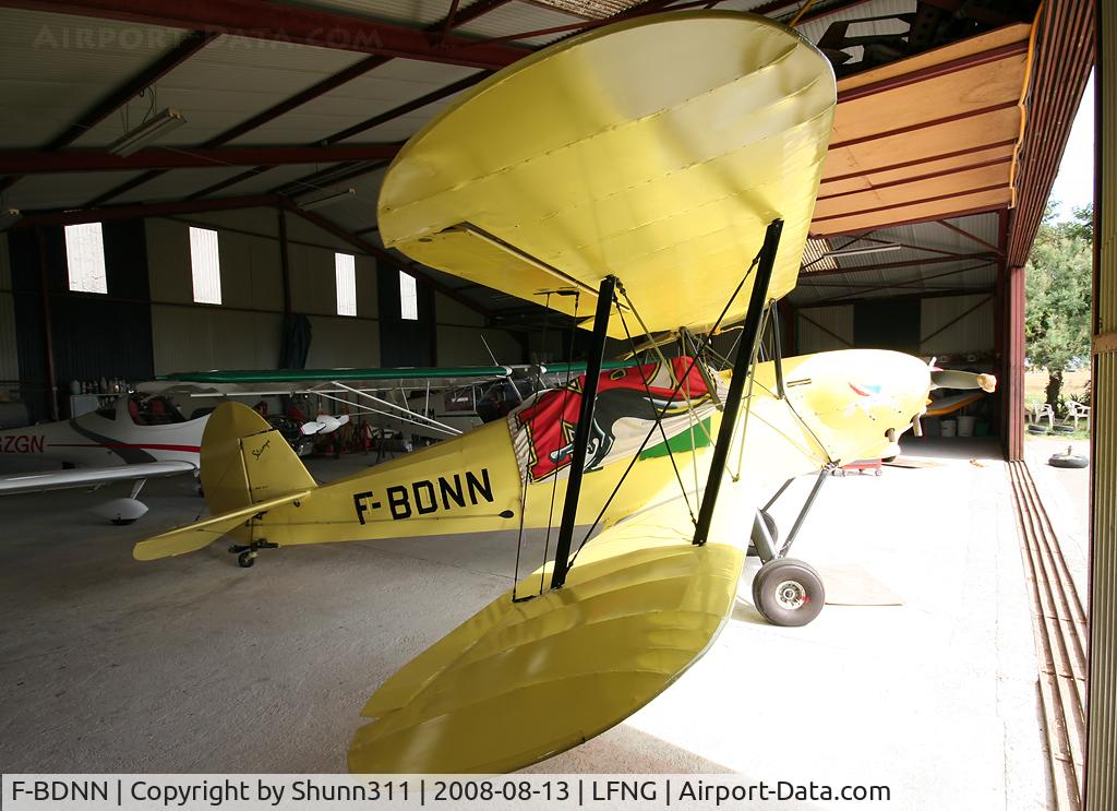 F-BDNN, Stampe-Vertongen SV-4C C/N 669, Inside maintenance hangar...