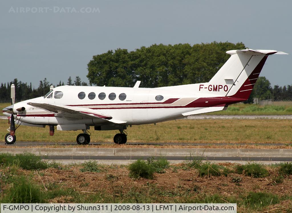 F-GMPO, 1977 Beech 200 Super King Air C/N BB-307, Parked at the General Aviation area...