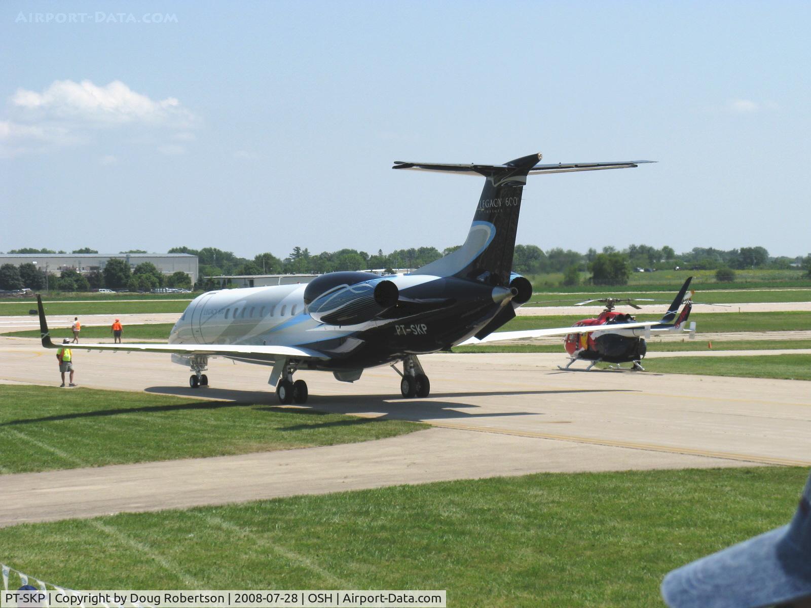 PT-SKP, 2008 Embraer ERJ-135BJ Legacy C/N 14500997, Embraer EMB-135BJ LEGACY 600, two Rolls Royce AE 3007A1E turbofans 8,917 lb st each, taxi