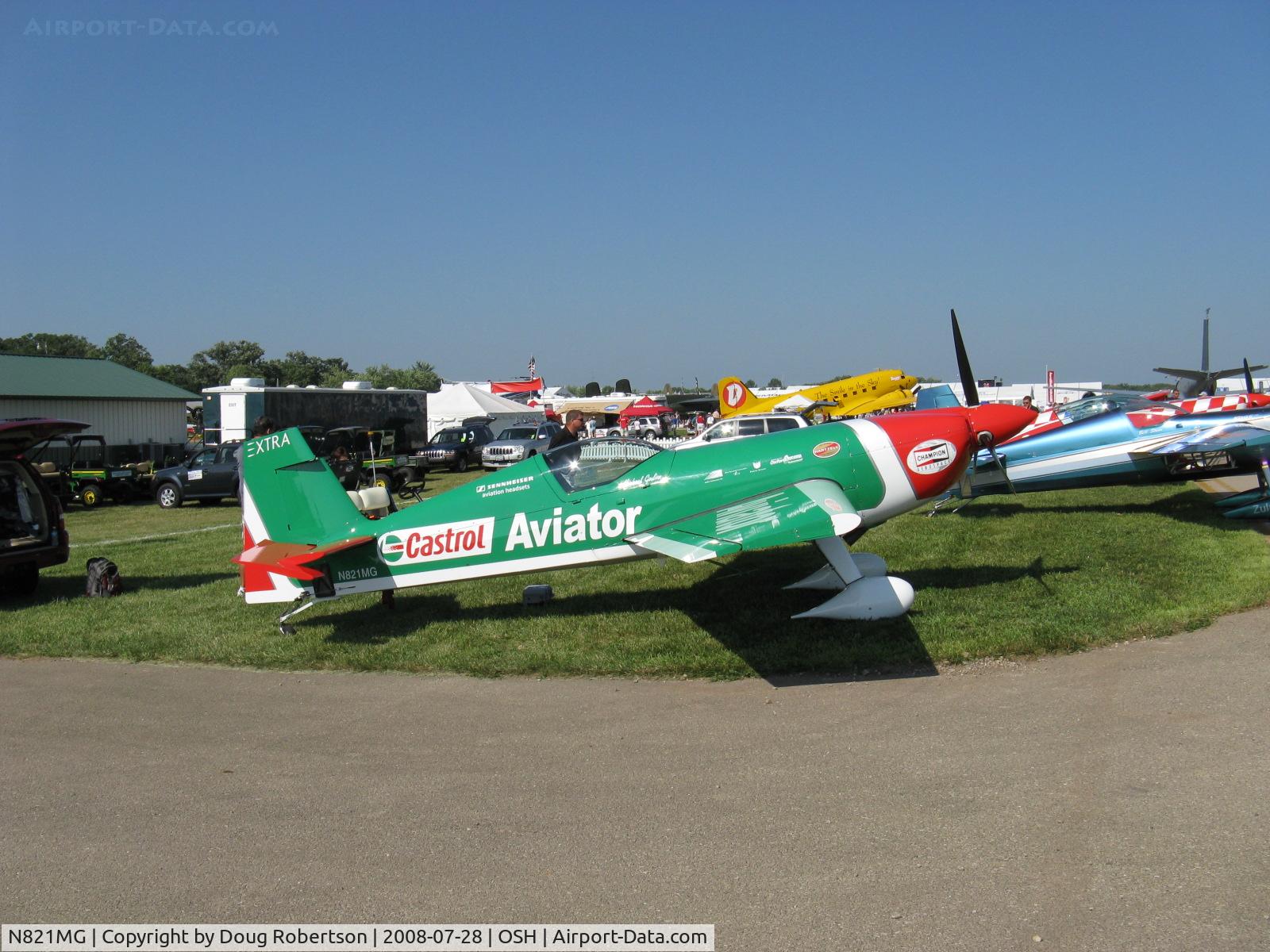 N821MG, 2006 Extra EA-300S C/N 1035, 2006 Extra Flugzeugbau Gmbh EA 300SHP, Lycoming AEIO-580-X Thunderbolt Reno engine 350 Hp, Experimental class of 2006-2007 Team Lycoming aerobatic sponsorship