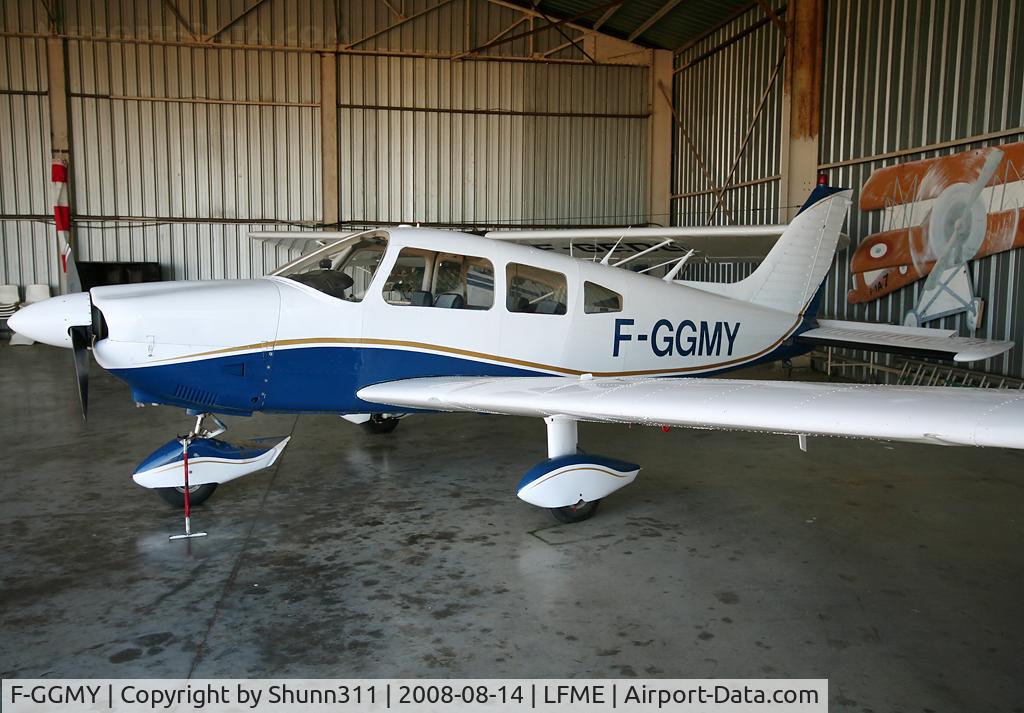 F-GGMY, Piper PA-28-181 Archer C/N 28-7990375, Parked inside private hangar...