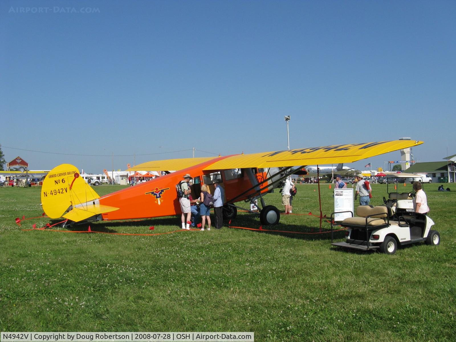 N4942V, 1929 Curtiss-Wright Travel Air A-6000-A C/N 1040, 1929 Curtiss-Wright TRAVEL AIR A-6000-A, P&W R-985 450 Hp
