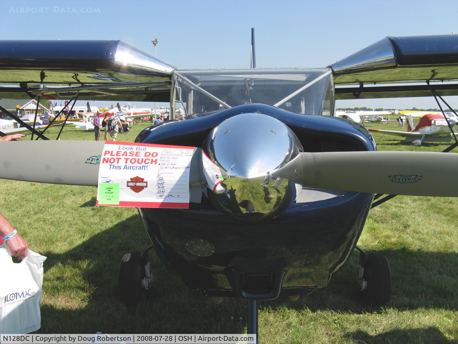 N128DC, 2007 Zenair STOL CH-801 C/N 8-4297, 2007 Carlson/Carlson Zenith CH801 STOL, data
