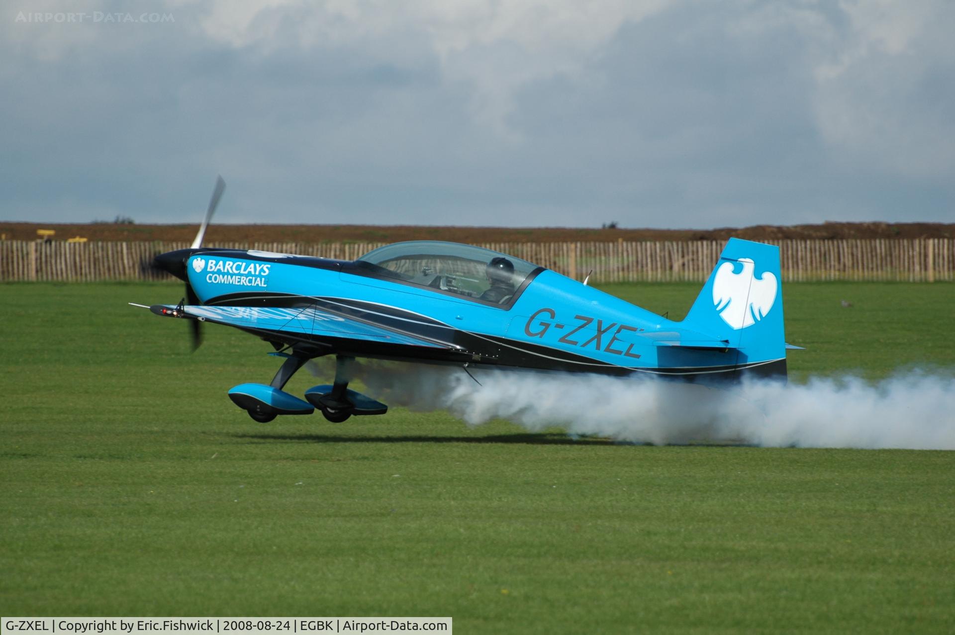 G-ZXEL, 2006 Extra EA-300L C/N 1224, 1. G-ZXEL at the Sywell Airshow 24 Aug 2008
