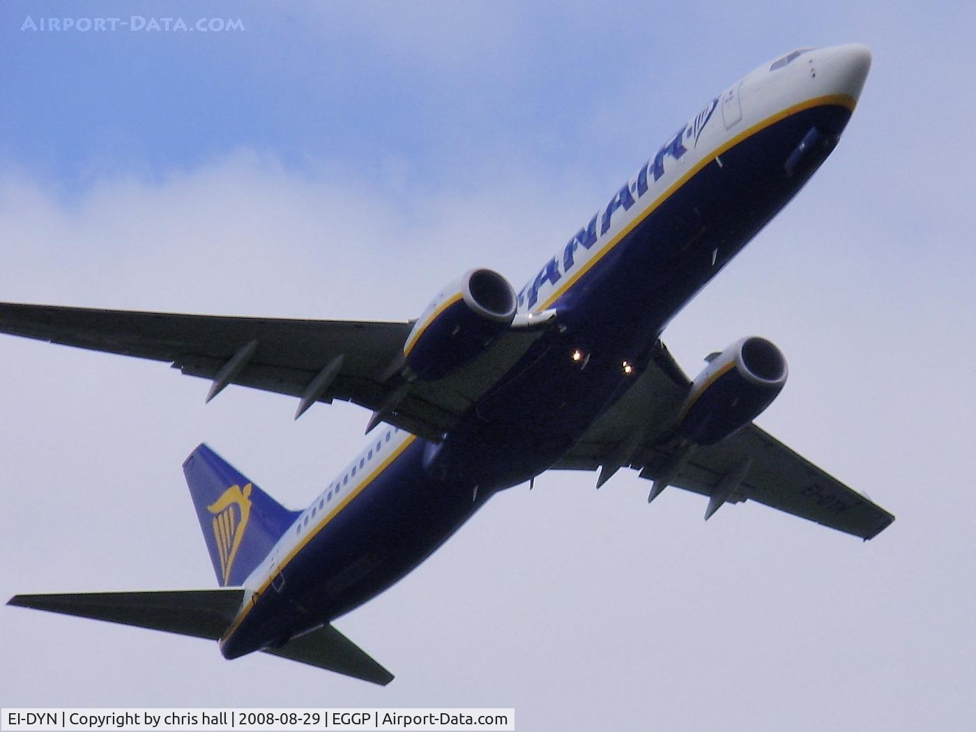 EI-DYN, 2008 Boeing 737-8AS C/N 36576, Boeing 737-8AS, Ryanair
