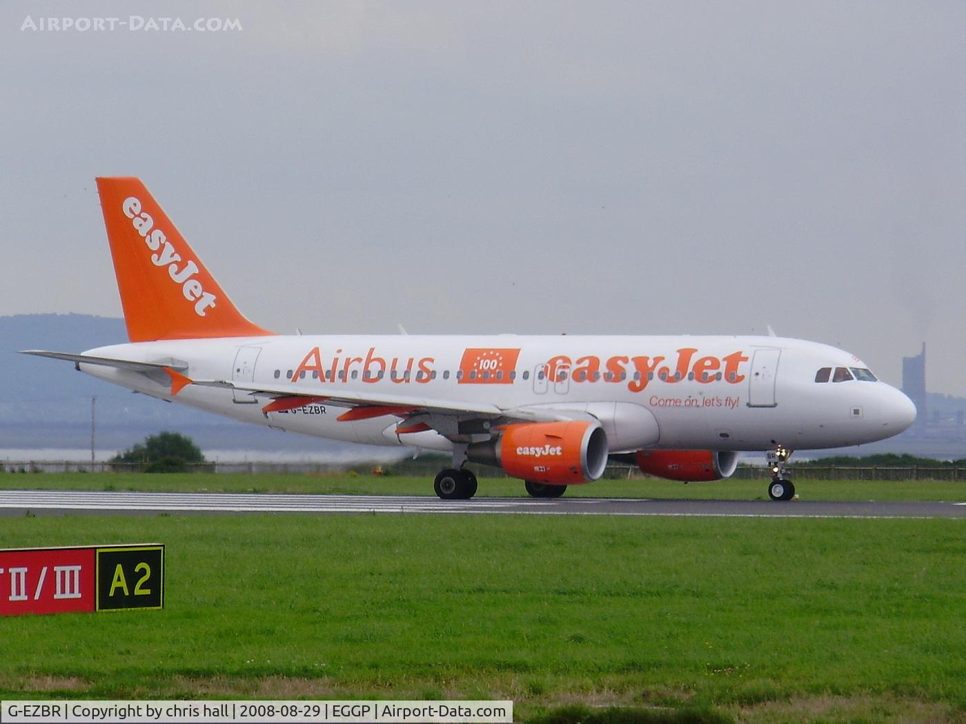 G-EZBR, 2007 Airbus A319-111 C/N 3088, Easijet's 100th Airbus
