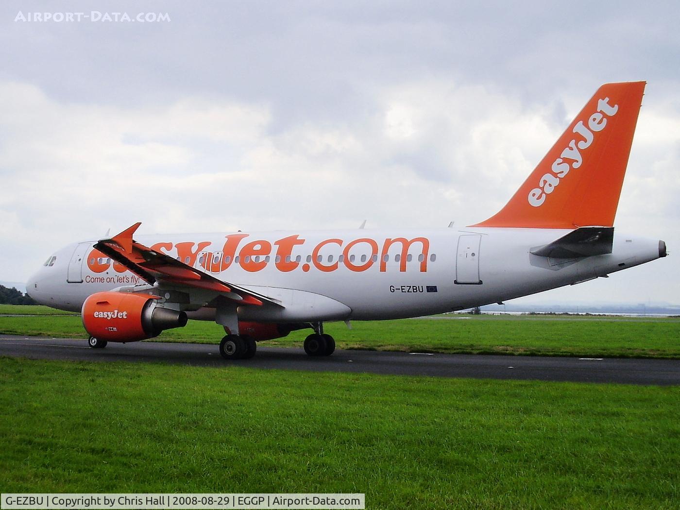 G-EZBU, 2007 Airbus A319-111 C/N 3118, easyJet