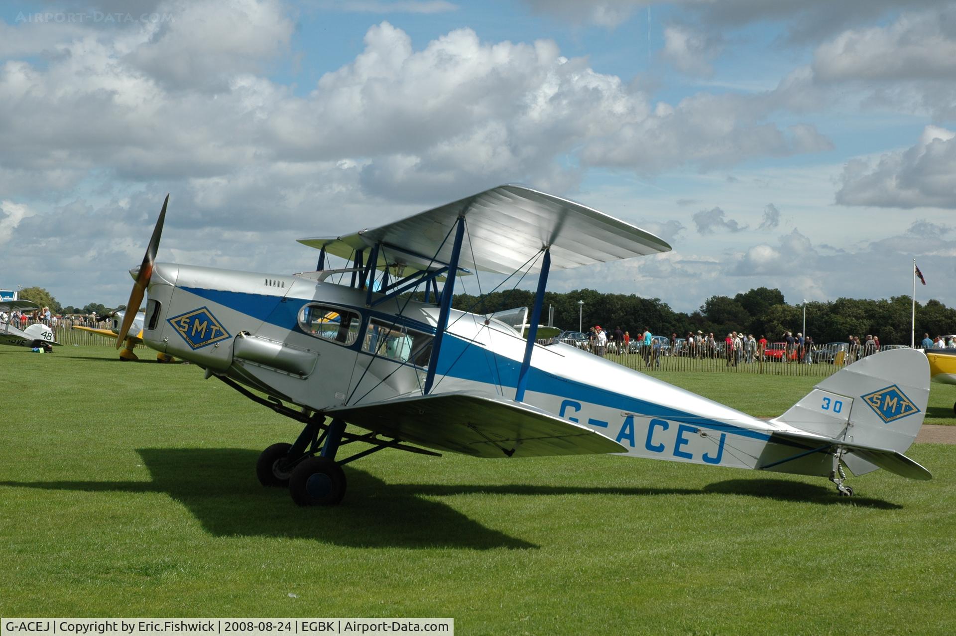 G-ACEJ, 1933 De Havilland DH.83 Fox Moth C/N 4069, 1. G-ACEJ at the Sywell Airshow 24 Aug 2008