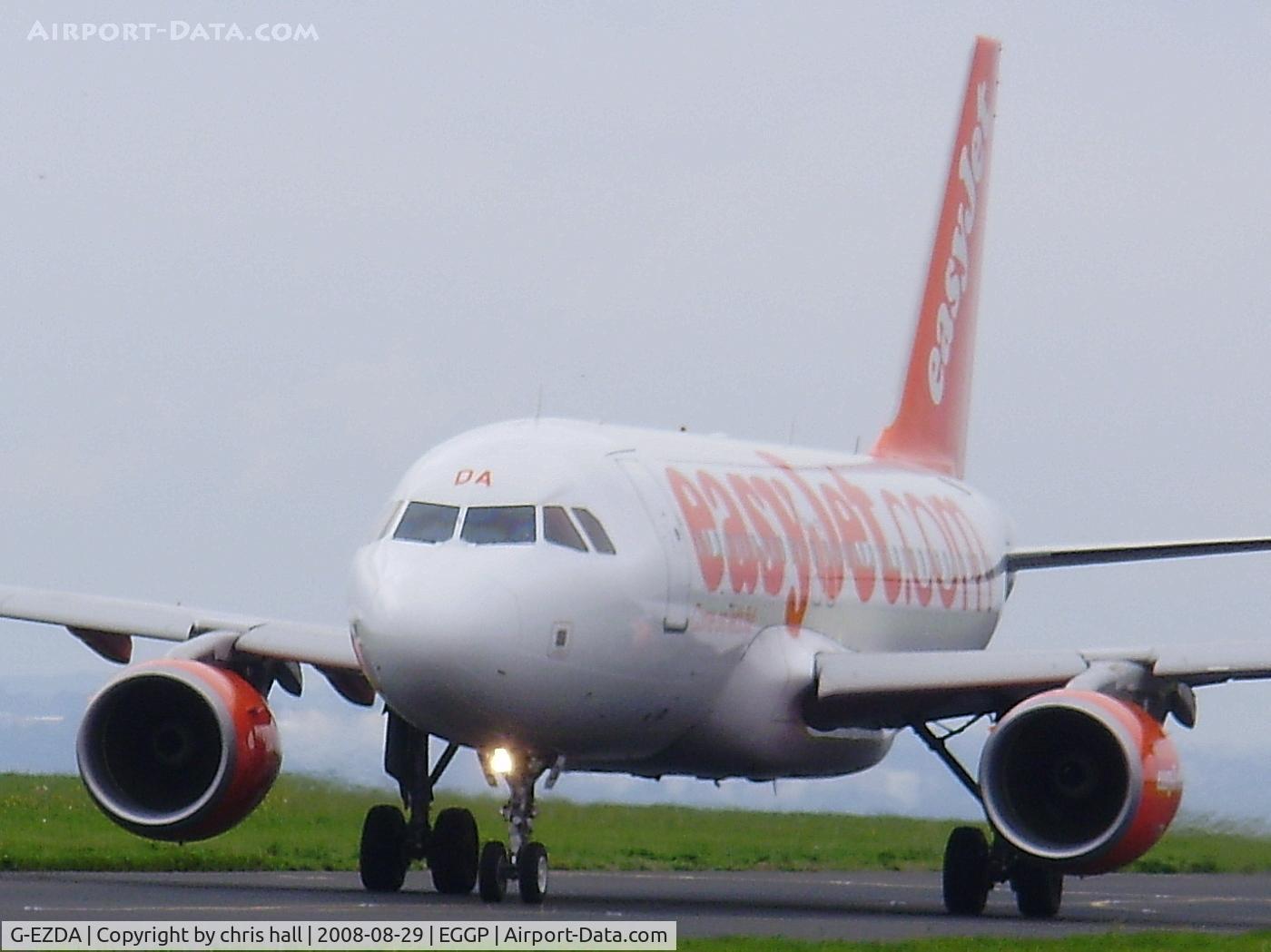G-EZDA, 2008 Airbus A319-111 C/N 3413, Easijet