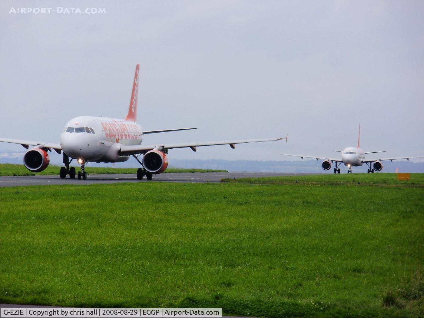 G-EZIE, 2005 Airbus A319-111 C/N 2446, Easijet, Followed by G-EZBR