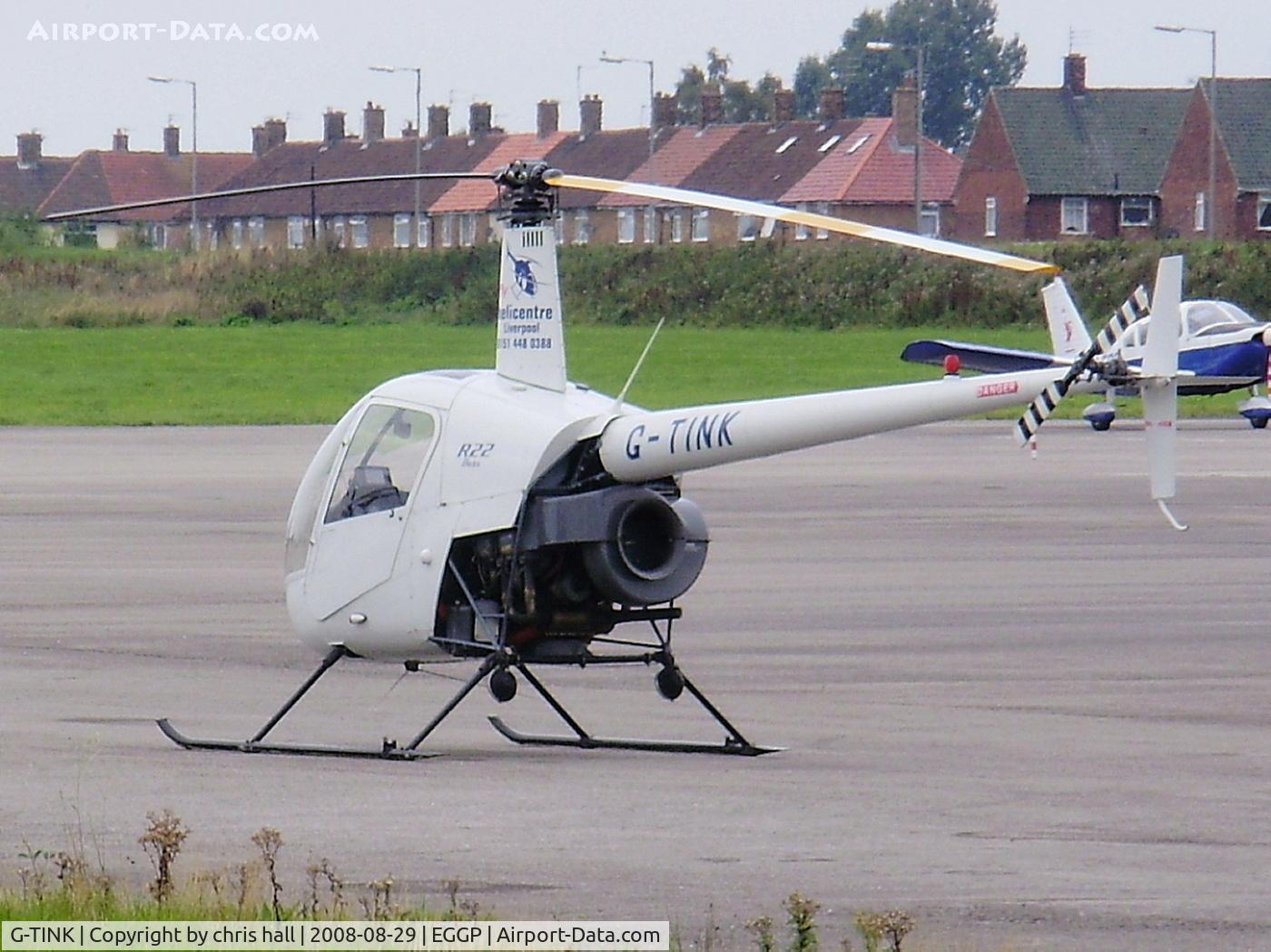 G-TINK, 1988 Robinson R22 Beta C/N 0937, HELICENTRE LIVERPOOL LTD, Previous ID: G-NICH