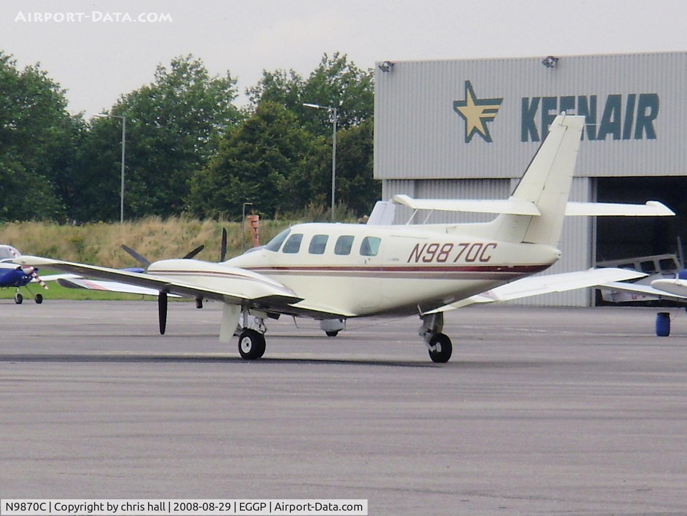 N9870C, Cessna T303 Crusader C/N T30300227, Owned by Aircraft Guaranty Holdings Trust