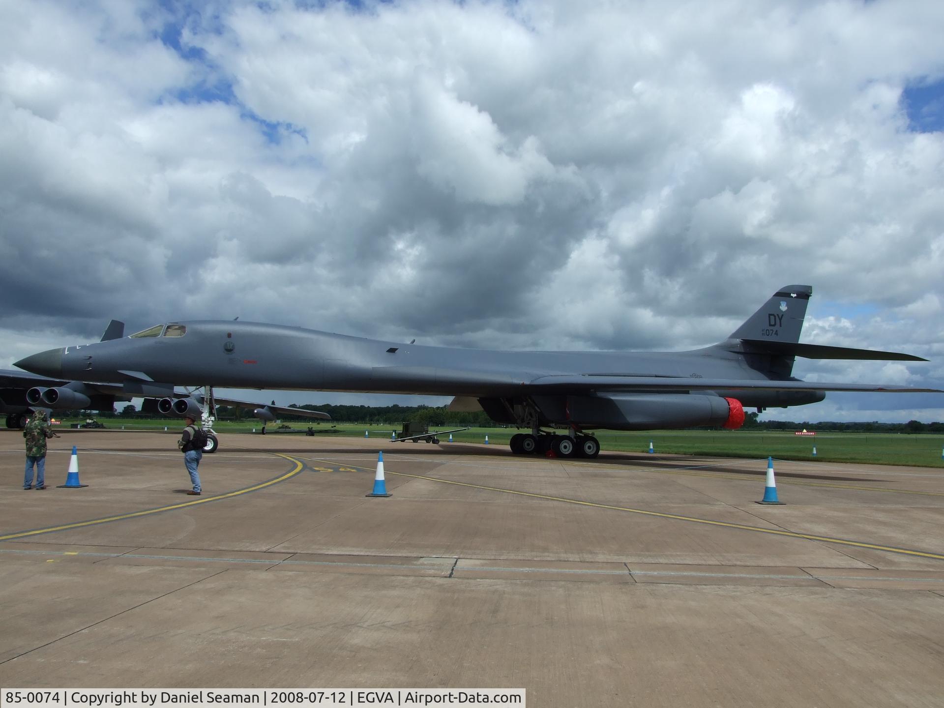 85-0074, Rockwell B-1B Lancer C/N 34, at riat08
