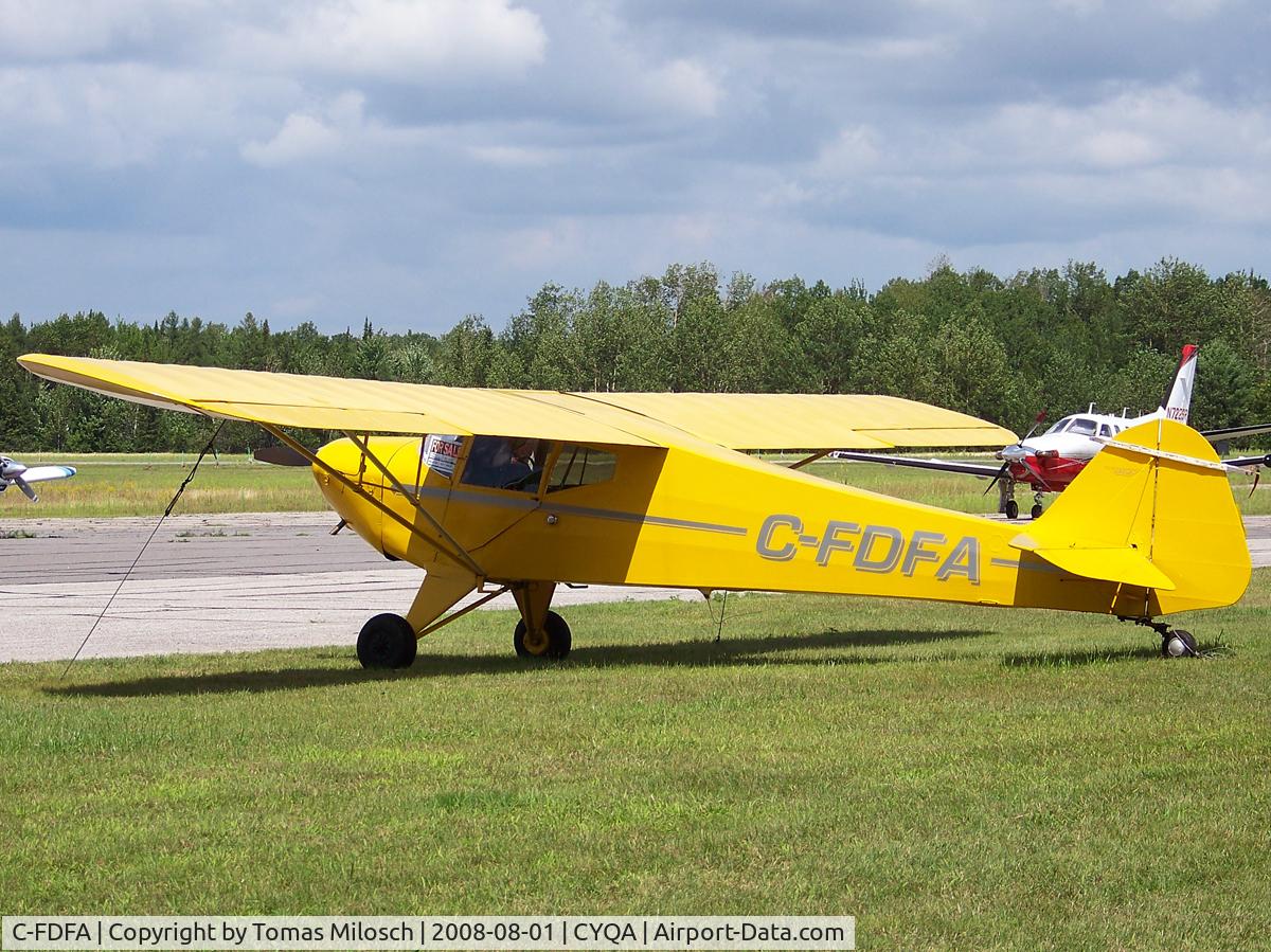 C-FDFA, 1941 Taylorcraft BC-65 C/N 1755, 