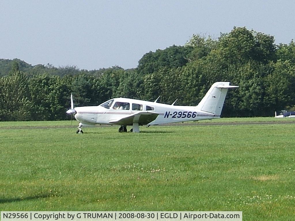 N29566, 1979 Piper PA-28RT-201 Arrow IV C/N 28R-7918146, Not a great photo - just landed and headed back to parking