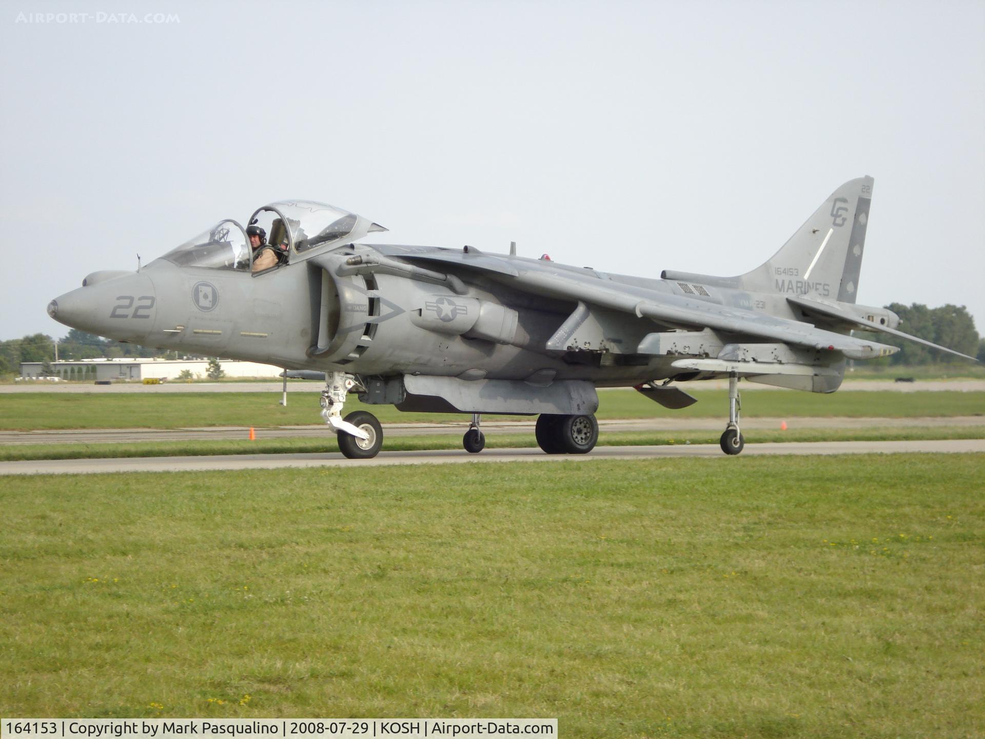 164153, McDonnell Douglas AV-8B Harrier II C/N 226, AV-8B Harrier II