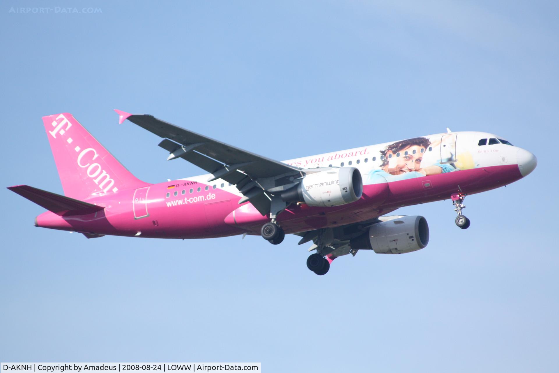 D-AKNH, 1998 Airbus A319-112 C/N 794, Airbus A319 landing RWY34