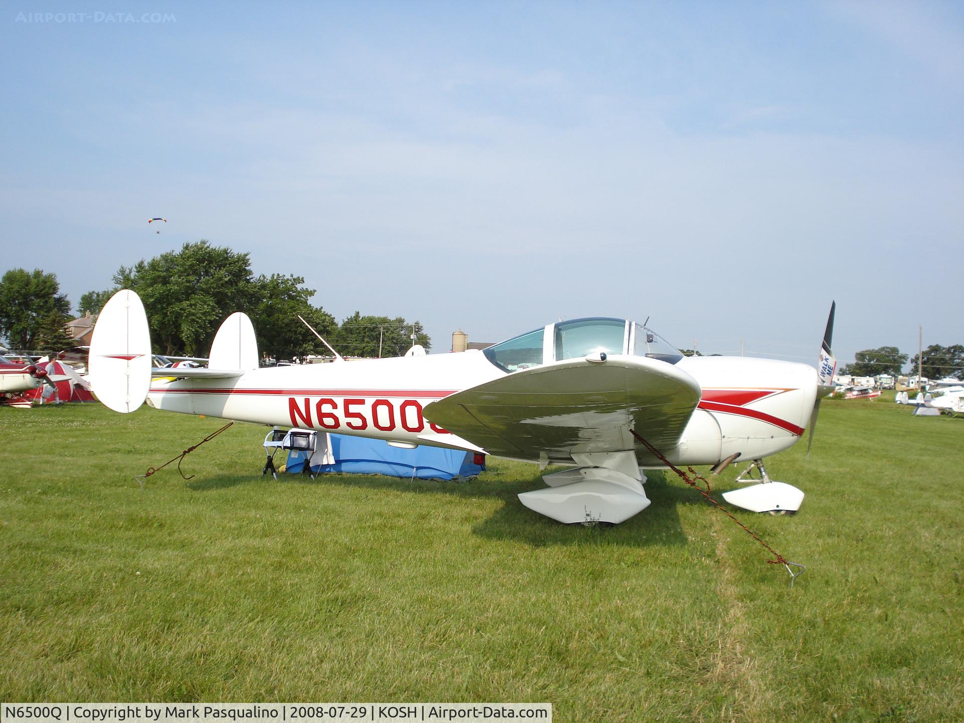 N6500Q, 1966 Alon A2 Aircoupe C/N A-100, Alon A-2
