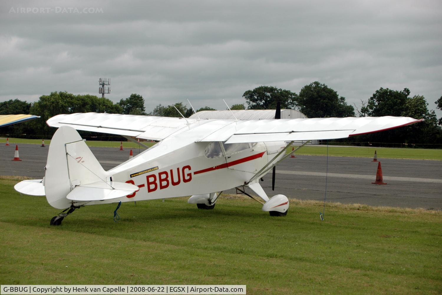 G-BBUG, 1949 Piper PA-16 Clipper C/N 16-29, Piper Clipper, Air-Britain fly-in 2008