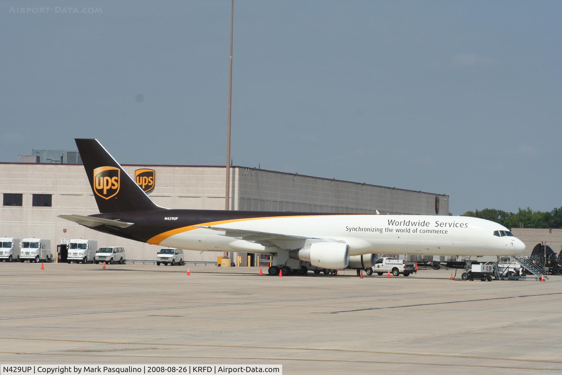 N429UP, 1992 Boeing 757-24APF C/N 25460, Boeing 757-200F