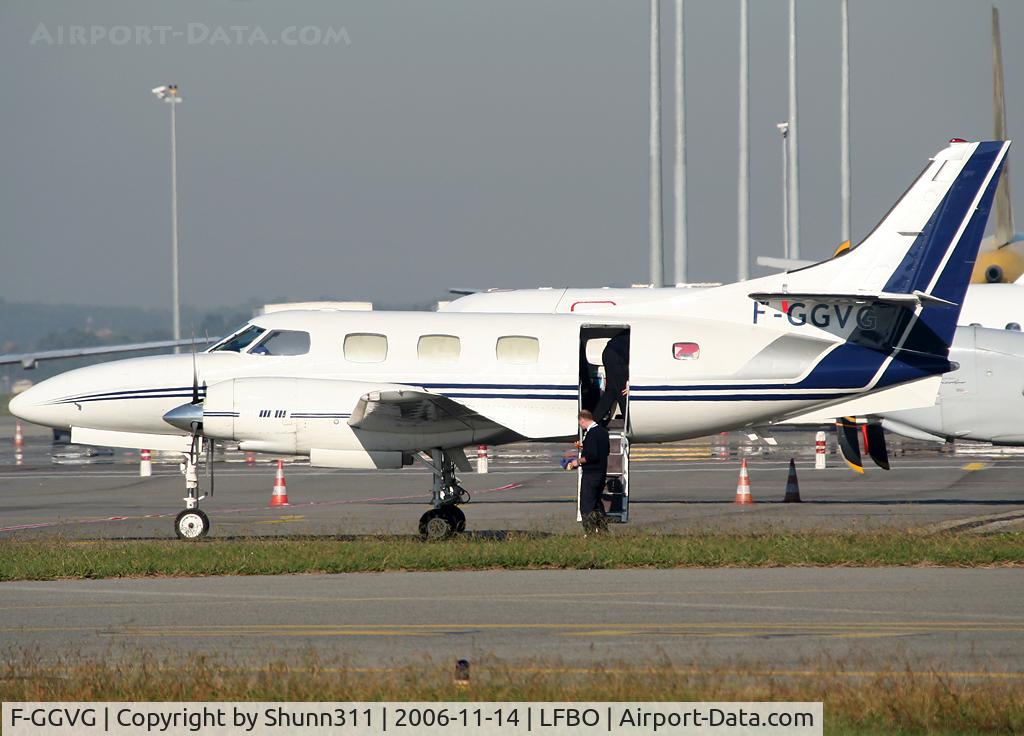 F-GGVG, 1978 Swearingen SA-226T Merlin IIIB C/N T-293, Waiting a new bizprop flight...