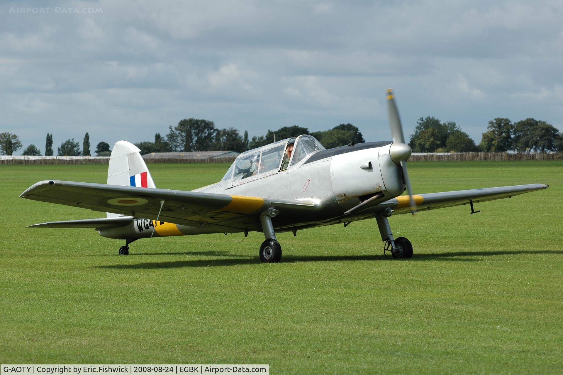 G-AOTY, 1951 De Havilland DHC-1 Chipmunk 22A C/N C1/0522, 3. WG472 at Sywell Airshow 24 Aug 2008