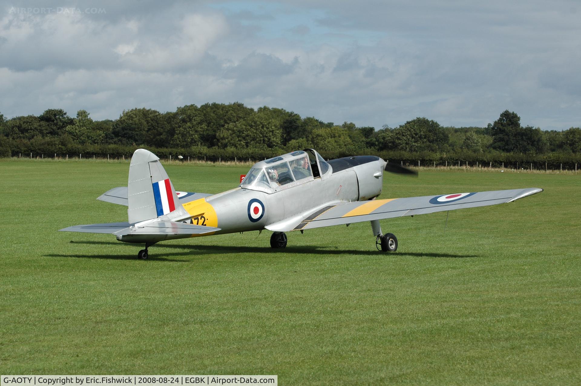 G-AOTY, 1951 De Havilland DHC-1 Chipmunk 22A C/N C1/0522, 2. WG472 at Sywell Airshow 24 Aug 2008