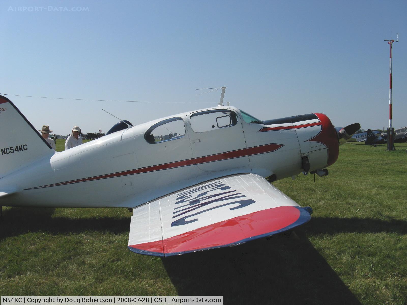 N54KC, 1940 Harlow PJC-2 C/N 3, 1940 Harlow PJC-2, Warner R-550-3 Super Scarab 185 radial, 200 Hp upgrade from original Warner SS 145 Hp, four seat cabin all-metal monoplane rare low production aircraft design by Max Harlow. Ser. #3.