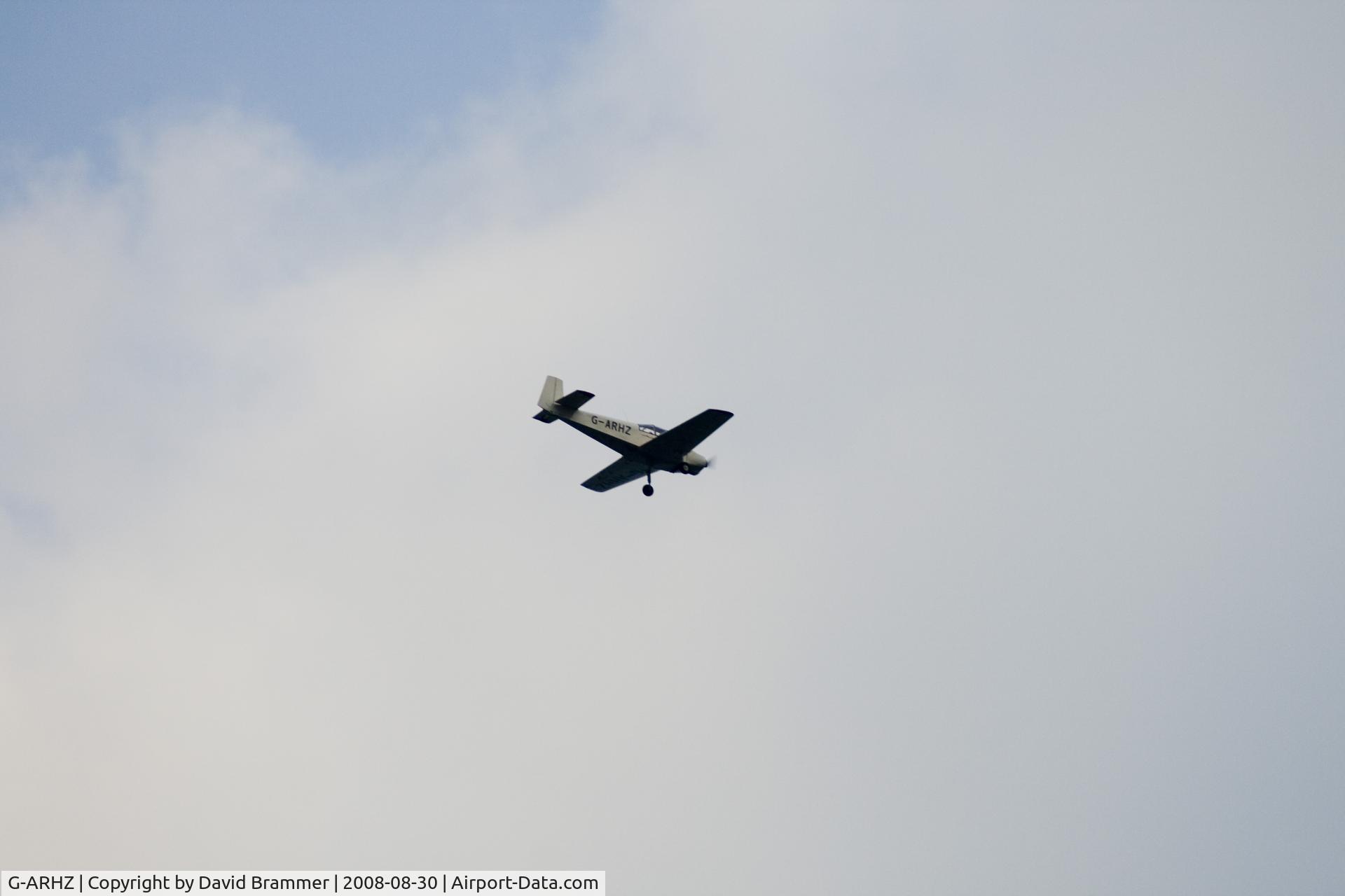 G-ARHZ, 1961 Rollason Druine D-62 Condor C/N PFA 247, Taken over Kirkby in Ashfield