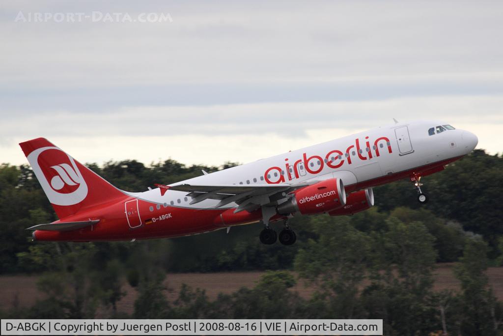 D-ABGK, 2008 Airbus A319-112 C/N 3447, Airbus A319-132
