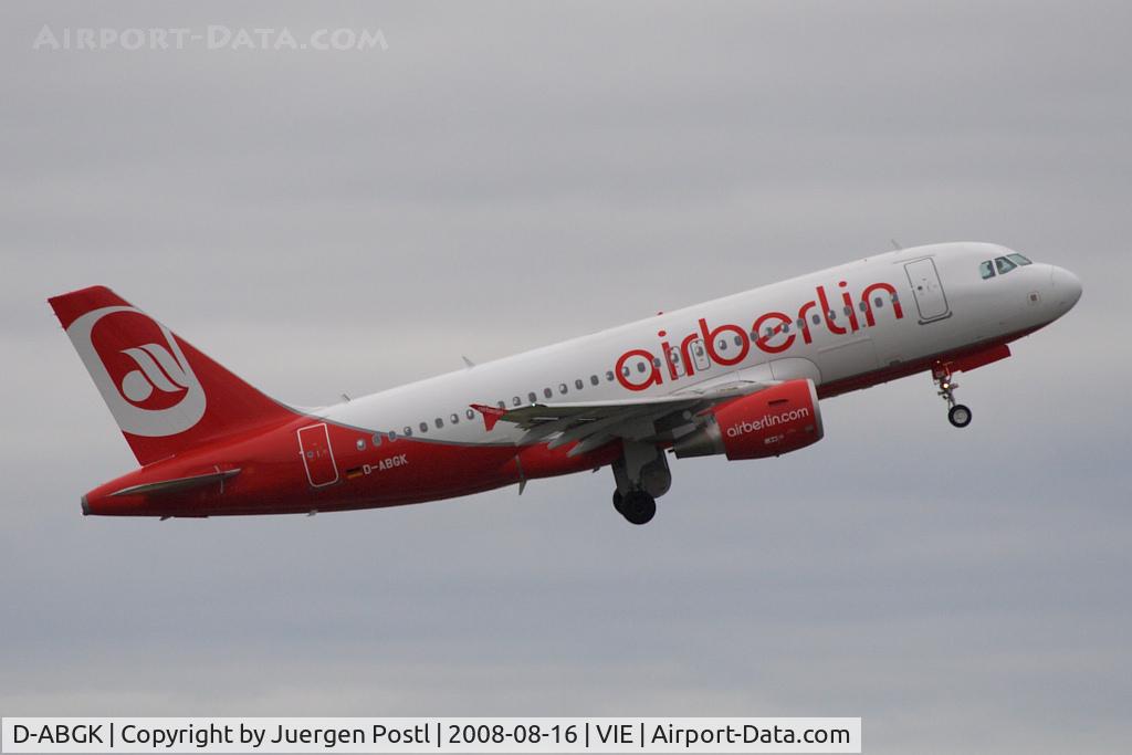 D-ABGK, 2008 Airbus A319-112 C/N 3447, Airbus A319-132