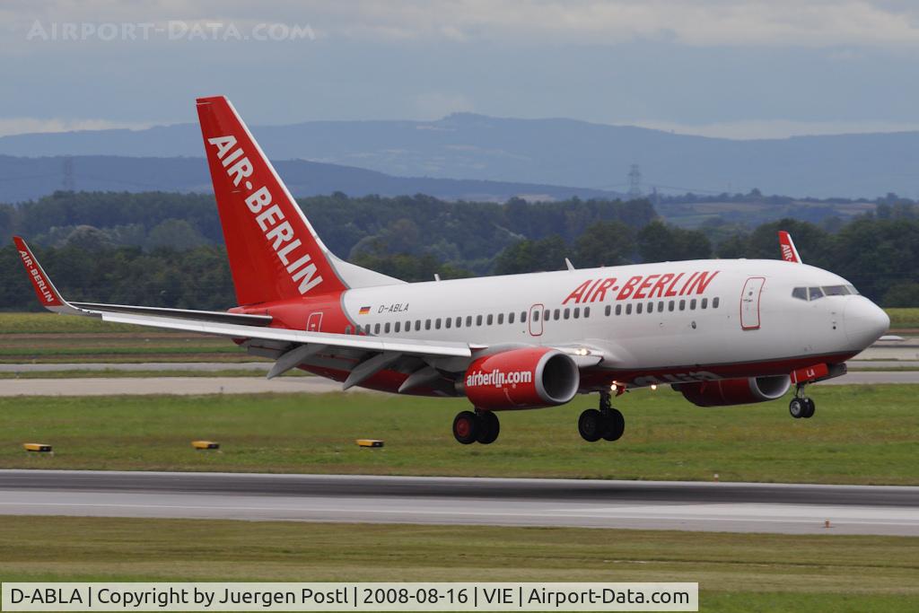 D-ABLA, 2007 Boeing 737-76J C/N 36114, Airbus A320-214