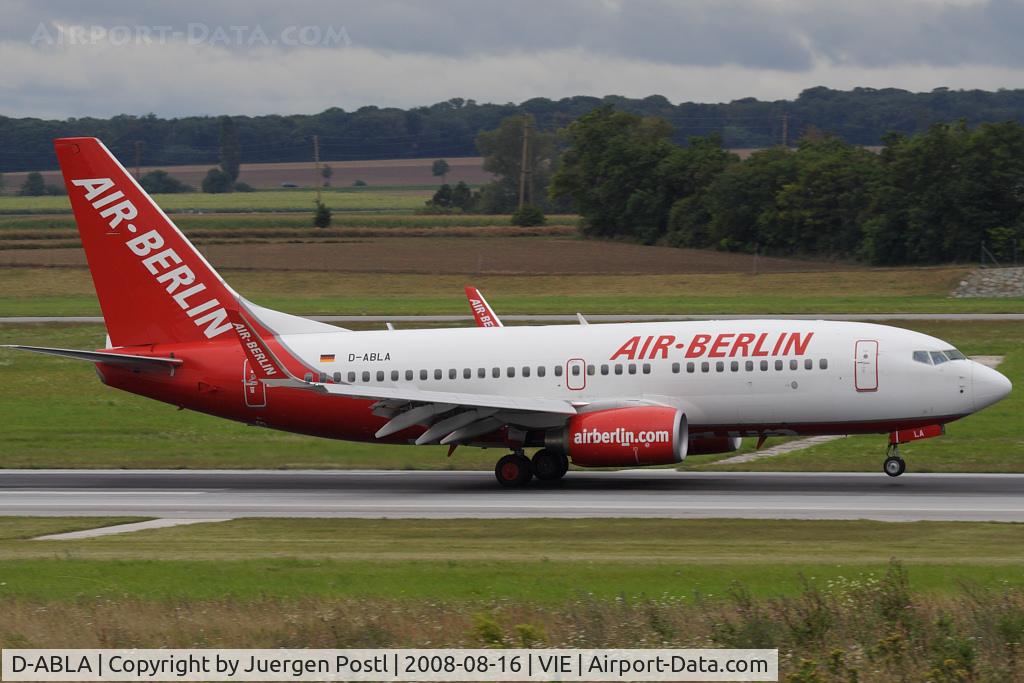 D-ABLA, 2007 Boeing 737-76J C/N 36114, Airbus A320-214