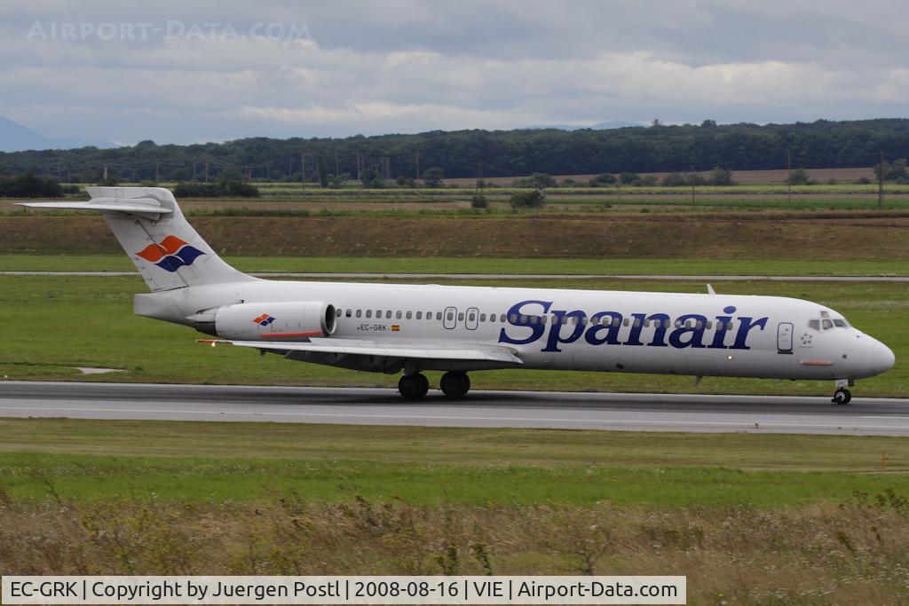EC-GRK, 1989 McDonnell Douglas MD-87 (DC-9-87) C/N 49827, MD-87