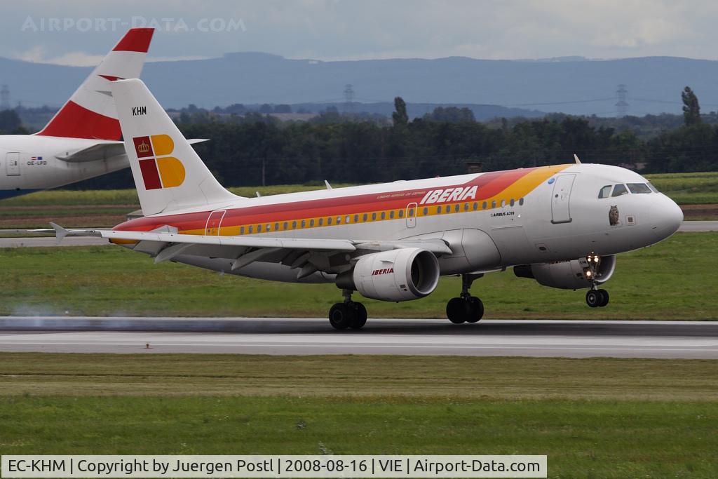 EC-KHM, 2007 Airbus A319-111 C/N 3209, Airbus A319-111