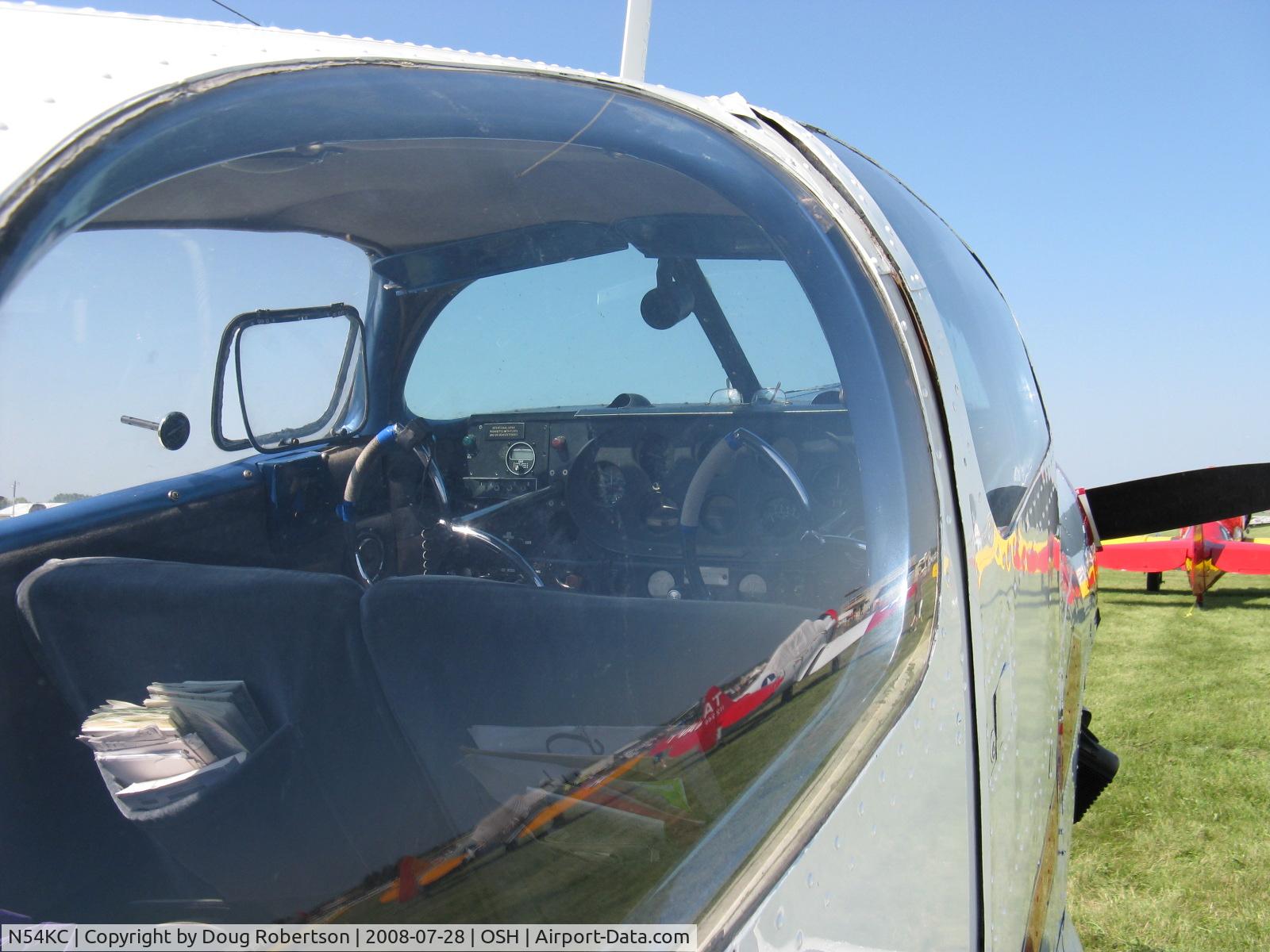 N54KC, 1940 Harlow PJC-2 C/N 3, 1940 Harlow PJC-2, Warner R-550-3 Super Scarab 185 radial, 200 Hp upgrade from original Warner SS 145 Hp, four seat cabin all-metal monoplane rare low production aircraft design by Max Harlow. Ser. #3. Panel.